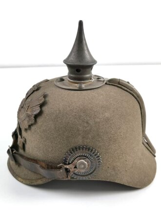 1.Weltkrieg Preussen, Pickelhaube für Mannschaften...