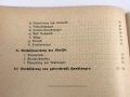 "Dienstanweisung für den Führer eines Kriegs Gefangenen Arbeitskommandos" 1. Juli 1941, 36 Seiten, DIN A5, gebraucht