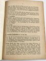 "Dienstanweisung für den Führer eines Kriegs Gefangenen Arbeitskommandos" 1. Juli 1941, 36 Seiten, DIN A5, gebraucht