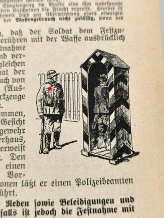 "Der Dienstunterricht im Heere, Ausgabe für den Nachrichtensoldaten" Jahrgang 1938-1939, 381 Seiten, DIN A5, guter Zustand