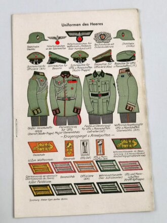 "Der Dienstunterricht im Heere, Ausgabe für den Nachrichtensoldaten" Jahrgang 1938-1939, 381 Seiten, DIN A5, guter Zustand