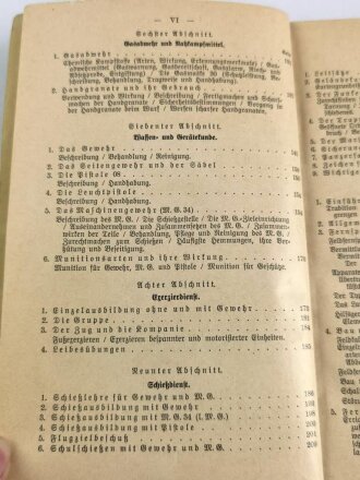 "Der Dienstunterricht im Heere, Ausgabe für den Nachrichtensoldaten" Jahrgang 1938-1939, 381 Seiten, DIN A5, guter Zustand