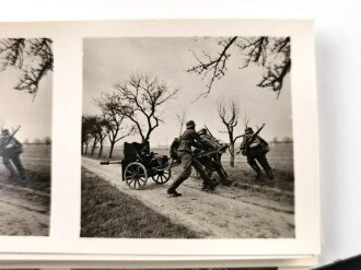 Raumbildalbum "Der Kampf im Westen" komplett mit allen Bildern und der Brille. Im  seltenen Schutzumschlag