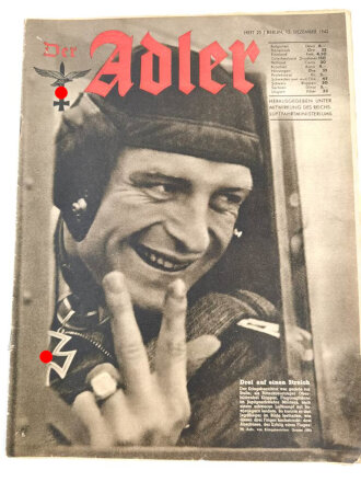 Der Adler "Drei auf einen Streich", Heft Nr. 25, 15. Dezember 1942