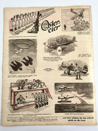 Der Adler "Zwischenspiel in Afrika", Heft Nr. 7, 31. März 1942