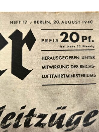 Der Adler "Geleitzüge in den Tod", Heft Nr. 17, 20. August 1940