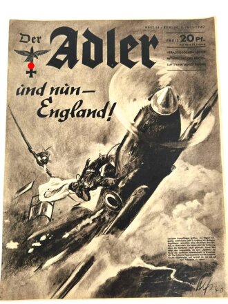 Der Adler "und nun - England!", Heft Nr. 14, 9. Juli 1940