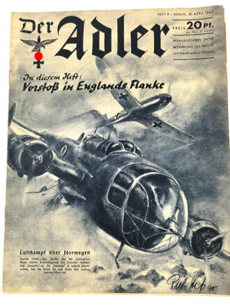 Der Adler "Vorstoß in Englands Flanke", Heft Nr. 9, 30. April 1940