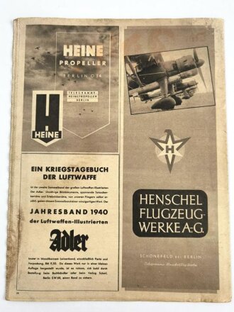 Der Adler "Einem siegreichen neuen Jahr entgegen!", Heft Nr. 1, 7. Januar 1941