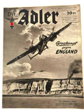 Der Adler "Grosskampf gegen England", Heft Nr....