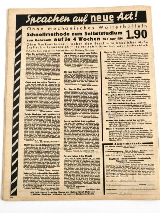 Der Adler "Kennst du unsere Luftwaffe", Heft Nr. 20, 1. Oktober 1940