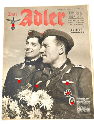 Der Adler, Edition francaise "Echappes aux Sovietiques", Heft Nr. 26, 30. Dezember 1941