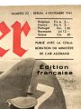 Der Adler, Edition francaise "Immense butin a lest", Heft Nr. 22, 4. November 1941