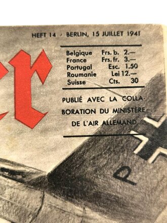 Der Adler, Edition francaise "Front contie les...