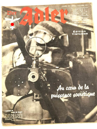 Der Adler, Edition francaise "Au coeur de la puissance souietique", Heft Nr. 20, 7. Oktober 1941