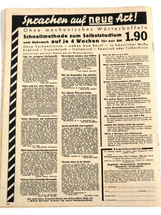 Der Adler "Kennst du unsere Luftwaffe", Heft Nr. 20, 1. Oktober 1940