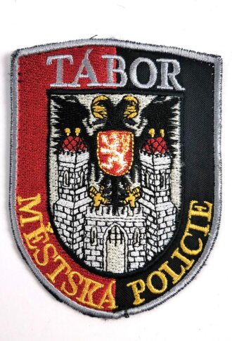 Ärmelabzeichen, Mestska Policie Tabor, Tschechoslowakei