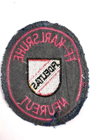 Ärmelabzeichen, Freiwillige Feuerwehr Karlsruhe, Abteilung Neureut