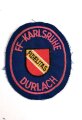 Ärmelabzeichen, Freiwillige Feuerwehr Karlsruhe, Abteilung Durlach