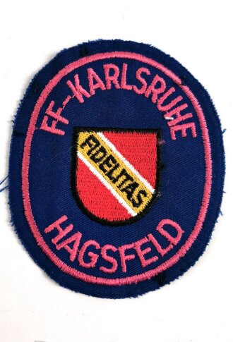 Ärmelabzeichen, Freiwillige Feuerwehr Karlsruhe, Abteilung Hagsfeld