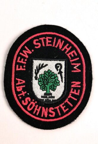 Ärmelabzeichen, Freiwillige Feuerwehr Steinheim,...