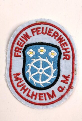 Ärmelabzeichen, Freiwillige Feuerwehr Mühlheim a.M. für das Diensthemd