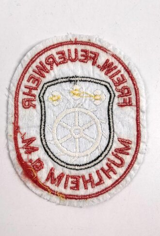 Ärmelabzeichen, Freiwillige Feuerwehr Mühlheim a.M. für das Diensthemd