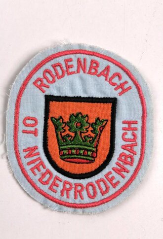 Ärmelabzeichen, Freiwillige Feuerwehr Rodenbach, Abteilung Niederrodenbach  für das Diensthemd