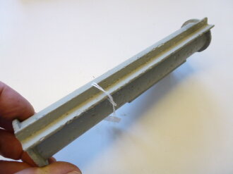 Visier zum Aufschieben auf Handscheinwerfer 25kg Wehrmacht, guter Bodenfund, �berlackiert, seltenes St�ck