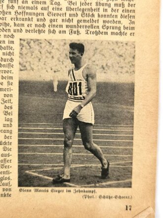 "Ich rufe die Jugend der Welt - Die 11. Olympische Spiele 1936 in Berlin" 48 Seiten, DIN A5