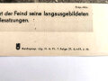 Reichspropaganda Plakat "Nachtjäger am Feind" 7. Folge 27.6.-19.3.1944, gebraucht, Maße: 56x40 cm