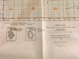 Deutsche Truppenkarte 1943 "Milos Kithira" Griechenland