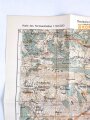 Deutsche Heereskarte 1943 "Tetovo" Nordmazedonien