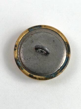 Goldener Knopf für einen Mantel, Durchmesser 25mm
