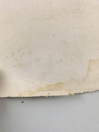 1.Weltkrieg,  Gedenkblatt für einen Angehörigen im. Res.Jäg.Regt. zu Pferd Nr.1. Maße 40 x 52cm, die Ränder beschädigt