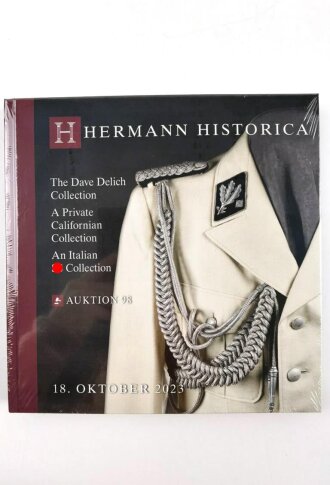 "Hermann Historica 98. Auktion "The Dave Delich Collection" DIN A5, noch eingepackt