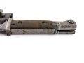 Seitengewehr M84/98 für K98 der Wehrmach, getragenes, nummerngleiches Stück von S/176.G
