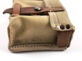 Magazintasche zum K43 der Wehrmacht aus gelbem Ersatzmaterial