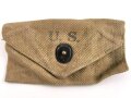 U.S. WWII Bandage pouch. Khaki, dated 1941, used