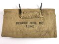 U.S. WWII Bandage pouch. Khaki, dated 1942, used