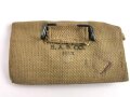 U.S. WWII Bandage pouch. Khaki, dated 1942, used