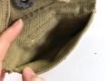 U.S. WWII Bandage pouch. Khaki, dated 1942, used