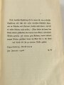 "Volk ohne Raum" von Hans Grimm. Mit Widmung eines Hauptamnn und Kompanie Chef von 1939/40, 1299 Seiten, DIN A5, gebraucht