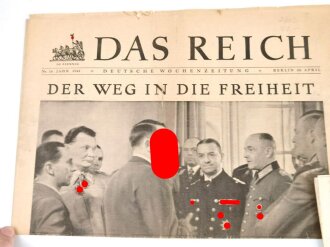 Konvolut Zeitungen, Hefte III.Reich, zum Teil defekt