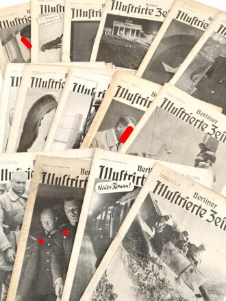 15 Ausgaben " Berliner Illustrierte Zeitung"