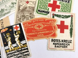 Rot Kreuz, Sammlung Vignetten von Kaiserreich bis Bundesrepublik