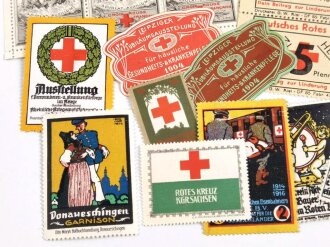 Rot Kreuz, Sammlung Vignetten von Kaiserreich bis Bundesrepublik