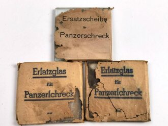 3x Ersatzscheibe für Panzerschreckschild Wehrmacht...