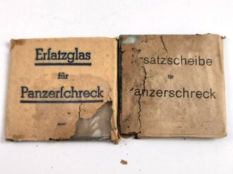 2x Ersatzscheibe für Panzerschreckschild Wehrmacht...