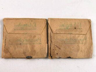 2x Ersatzscheibe für Panzerschreckschild Wehrmacht mit defekter,  originaler Verpackung